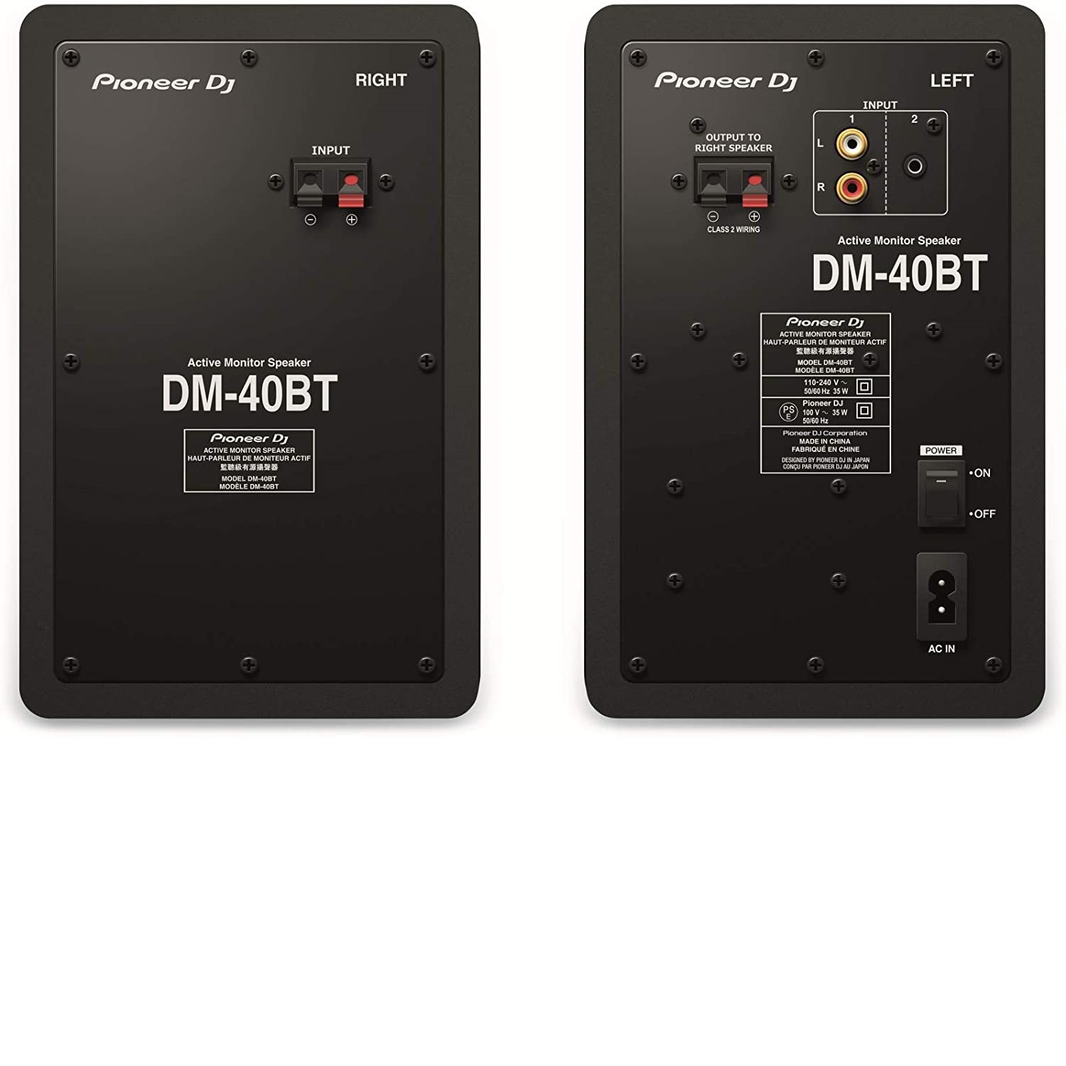 Pioneer Dj Dm Bt Inch Desktop Monitor Speakers Digimania