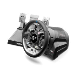 Thrustmaster T-GT II, Racing Wheel with Set of 3 Pedals, PS5, PS4, PC